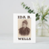 Ida B. Wells Briefkaart (Staand voorkant)