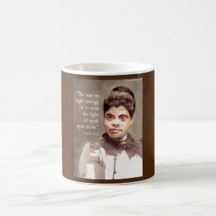 Ida B Wells En "Waarheid" Citaat Koffiemok