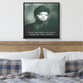 Ida B Wells Finding Truth Canvas Print (Insitu (Slaapkamer))