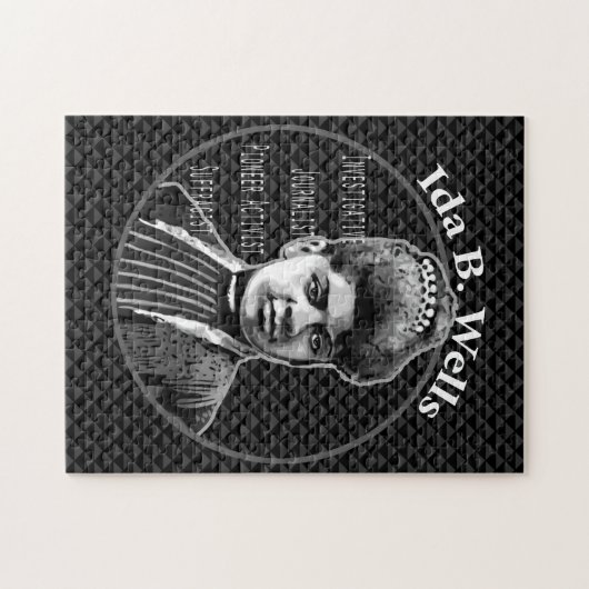 Ida B. Wells Jigzaag Puzzle Legpuzzel (Horizontaal)