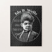 Ida B. Wells Jigzaag Puzzle Legpuzzel (Verticaal)