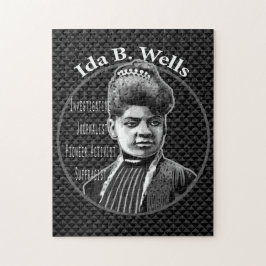 Ida B. Wells Jigzaag Puzzle Legpuzzel