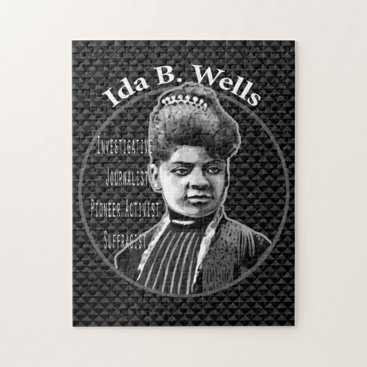 Ida B. Wells Jigzaag Puzzle Legpuzzel (Verticaal)