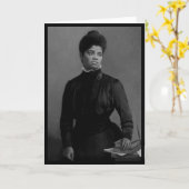 Ida B. Wells, leider van het kiesrecht en burgerre Kaart (Gele Bloem)
