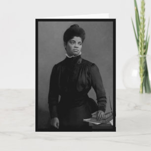 Ida B. Wells, leider van het kiesrecht en burgerre Kaart