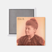 Ida B. Wells Magneet (Voorkant / Achterkant)