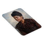 Ida B Wells Painting in Color Magneet (Rechterzijde)