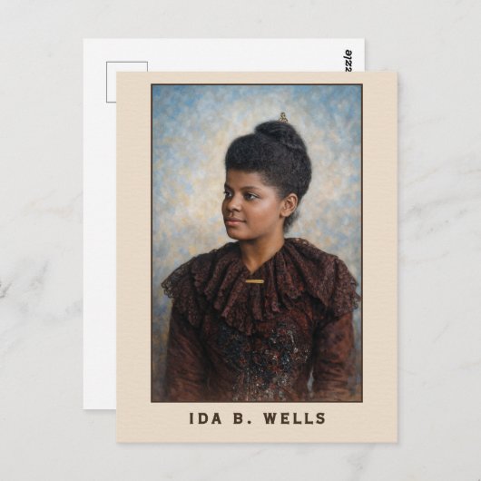 Ida B Wells Portrait Painting Briefkaart (Voorkant / Achterkant)