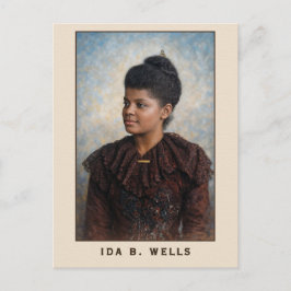 Ida B Wells Portrait Painting Briefkaart