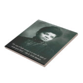 Ida B Wells & Truth Citaat Tegeltje (Zijkant)
