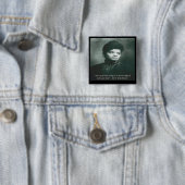 Ida B Wells & Truth Citaat Vierkante Button 5,1 Cm (In situ)