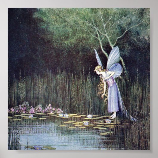 Ida Rentoul Print - Reflectie (Voorkant)