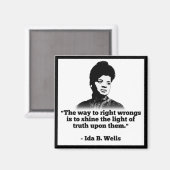Ida Wells Magnet (Voorkant / Achterkant)