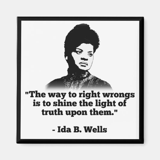 Ida Wells Magnet (Voorkant)