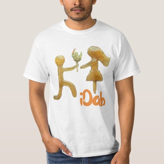 iDab White T Shirt (Voorkant)