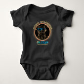 Idabel Oklahoma Total Solar Eclipse 2024 Cat Lover Romper (Voorkant)