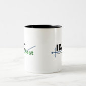 IDAC West Coffee Cup Tweekleurige Koffiemok (Center)