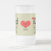 iDad-Best iDad Award Wijzigen naar huidig jaar Matglas Bierpul (Center)