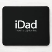 iDad (i Dad) Mousepad - Vaderdag Gift Muismat (Voorkant)
