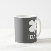 iDad Mok met geluksklaver | Apple Parodie (Voorkant rechts)