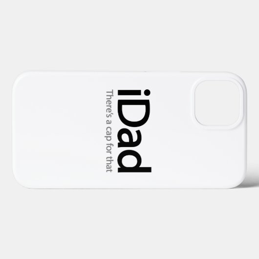 iDad Pun - Grappig Case-Mate iPhone Case (Achterkant (horizontaal))