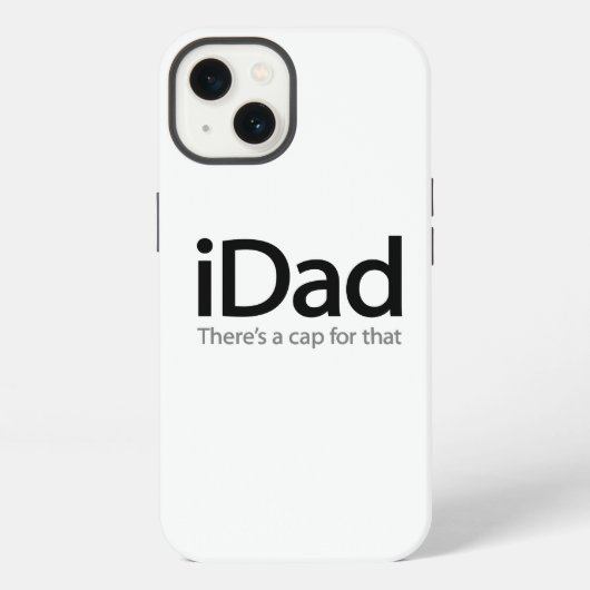 iDad Pun - Grappig iPhone Hoesje (Achterkant)