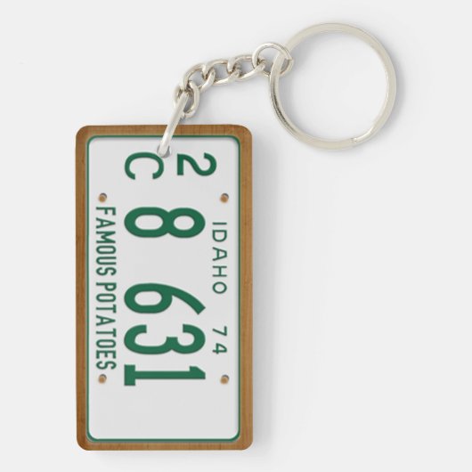 Idaho 1974  Bord Sleutelhanger (achterkant)