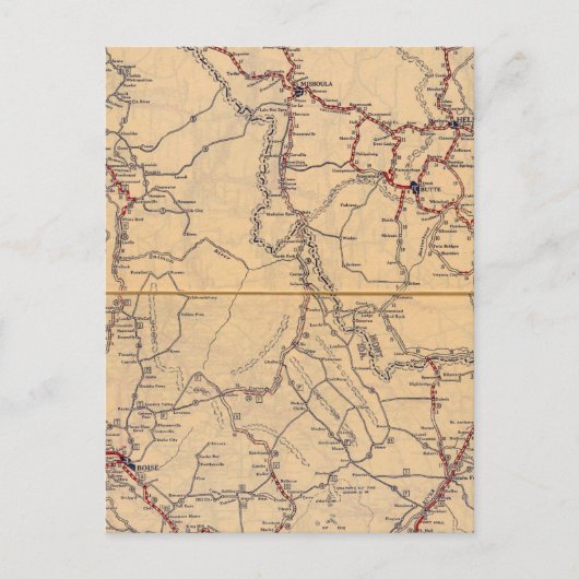 Idaho 2 briefkaart (Voorkant)