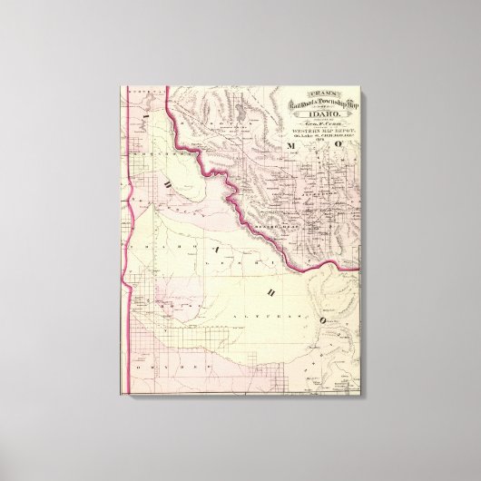Idaho 2 canvas afdruk (Voorkant)