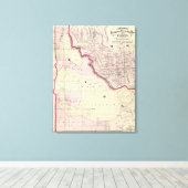 Idaho 2 canvas afdruk (Insitu (Houten vloer))