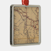 Idaho 2 metalen ornament (Rechts)