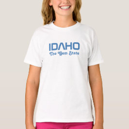 IDAHO aangepaste tekstkleding T-shirt