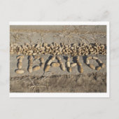 Idaho aardappelen briefkaart (Voorkant)