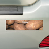 Idaho aardappelen bumpersticker (Op auto)