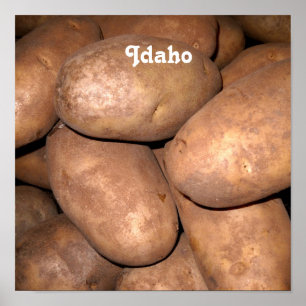Idaho aardappelen poster