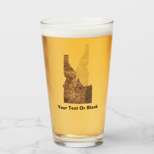 Idaho Aardappelkaart Glas (Voorkant gevuld)