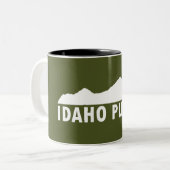Idaho Alsjeblieft Tweekleurige Koffiemok (Voorkant links)