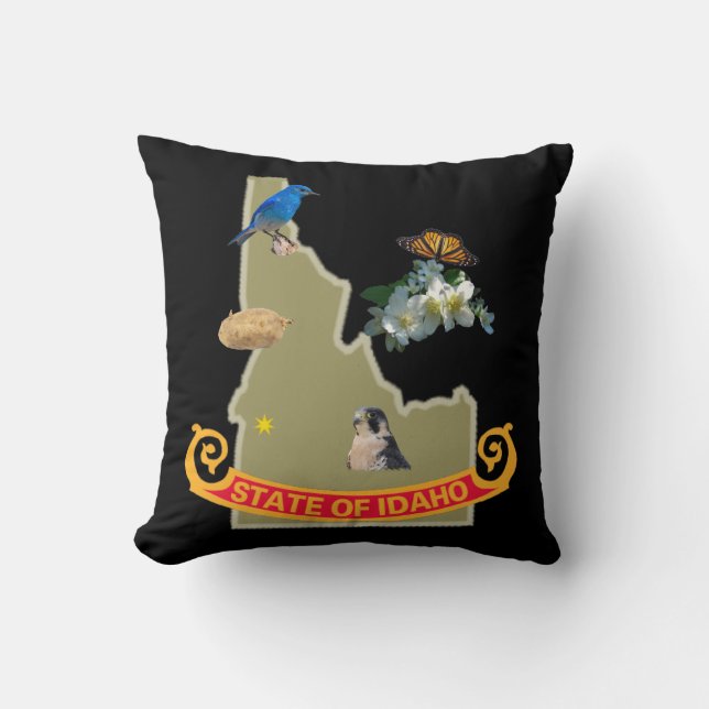 Idaho American MoJo Pillow Kussen (Voorkant)