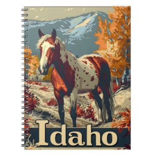 Idaho Appaloosa paard Notitieboek