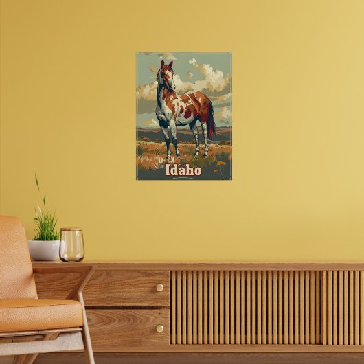 Idaho Appaloosa Paard Poster (Woonkamer 2)