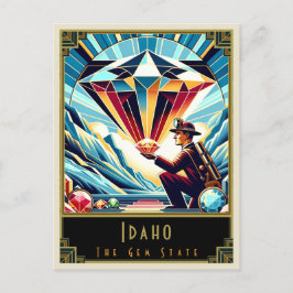 Idaho | Art. Deco Briefkaart