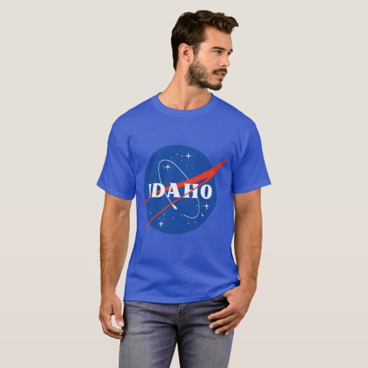 Idaho Astronaut T-shirt (Voorkant volledig)