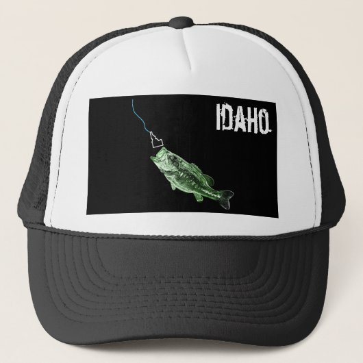 IDAHO BASS - HIER FISHY FISHY - STRIKT IDAHO TRUCKER PET (Voorkant)