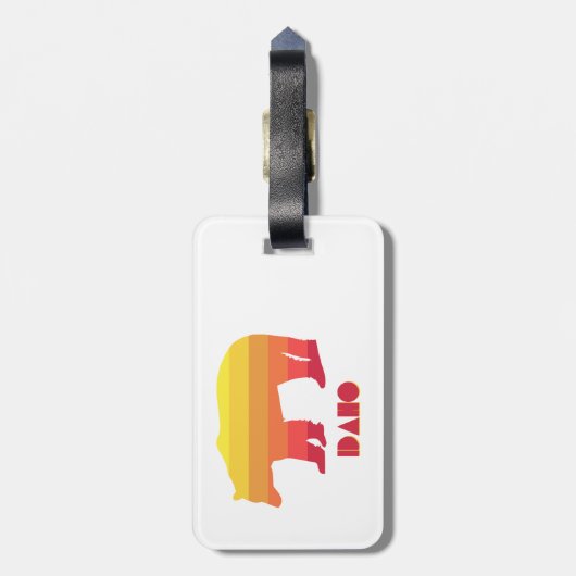 Idaho Beer Bagagelabel (Achterkant verticaal)