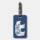 Idaho Beer Bagagelabel (Achterkant verticaal)