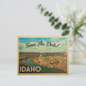 Idaho bewaart de  Briefkaarten Datum (Staand voorkant)