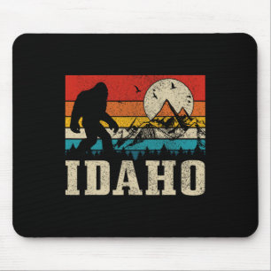 Idaho Bigfoot Oude Bergen Wandelen Kamperen Jacht Muismat