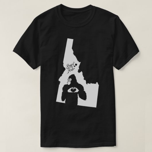 Idaho Bigfoot T-shirt (Design voorkant)