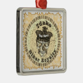 Idaho Biker  Metalen Ornament (Rechts)