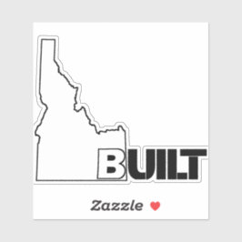 Idaho bouwt hybride vinyldecal sticker